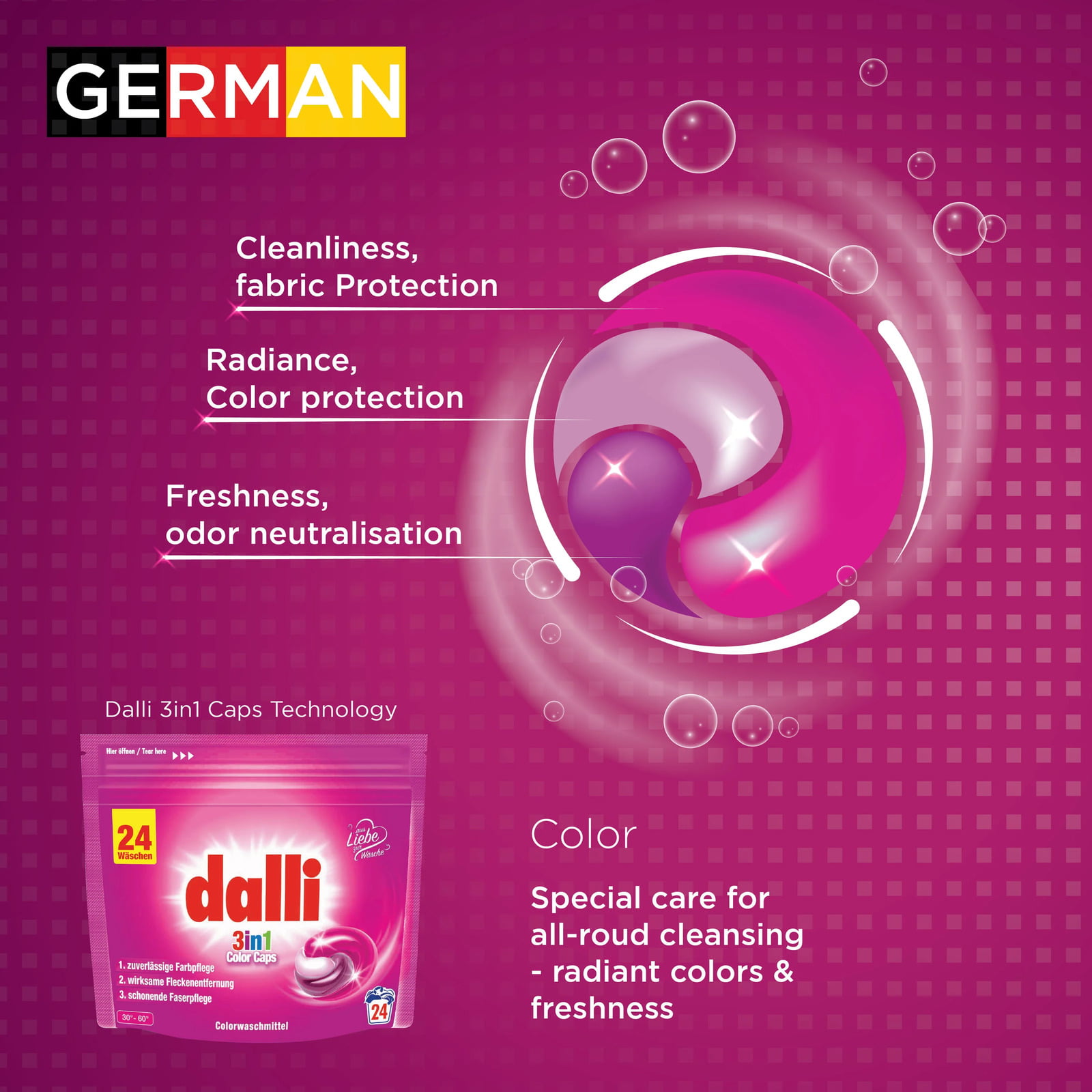 German Laundry Detergent Pods