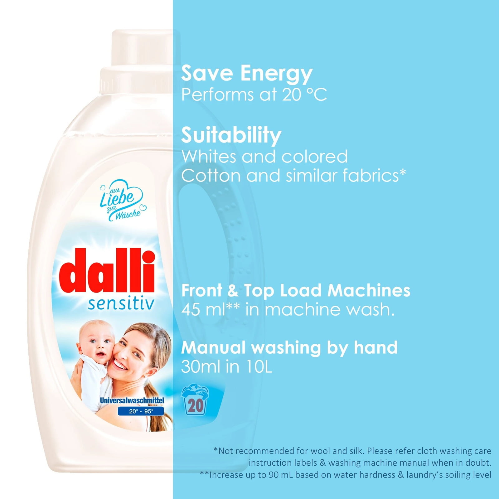 Dalli Sensitive Liquid Detergent