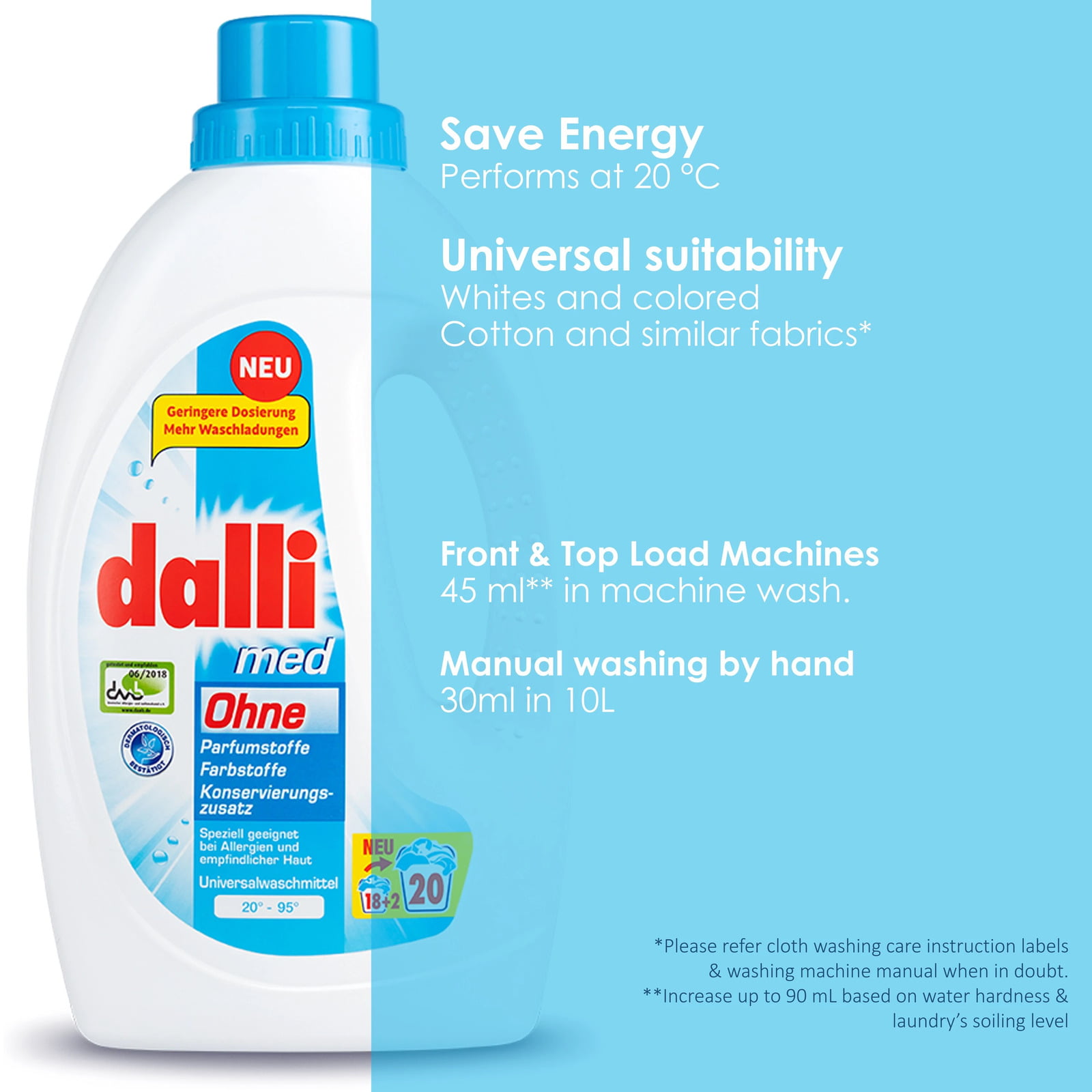 Dalli Med German Hypoallergenic Detergent